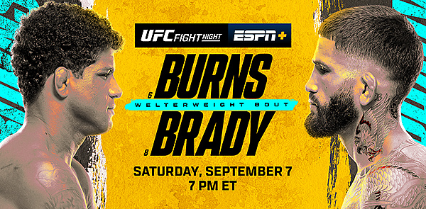 Live NOW! Crosstalk: UFC Fight Night 242 ‘Burns vs. Brady’